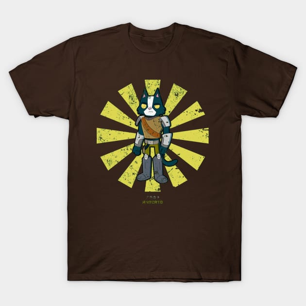 Avocato Retro Japanese Final Space T-Shirt by millustrationsbymatt